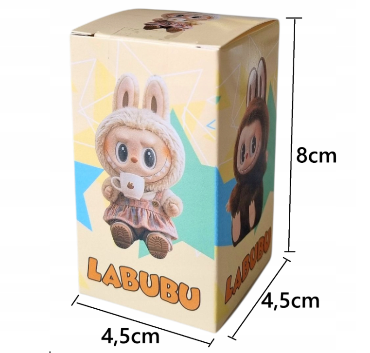Μίνι φιγούρες Labubu Yin Qing Angel σε κουτί LABUBU Surprise NT-6603