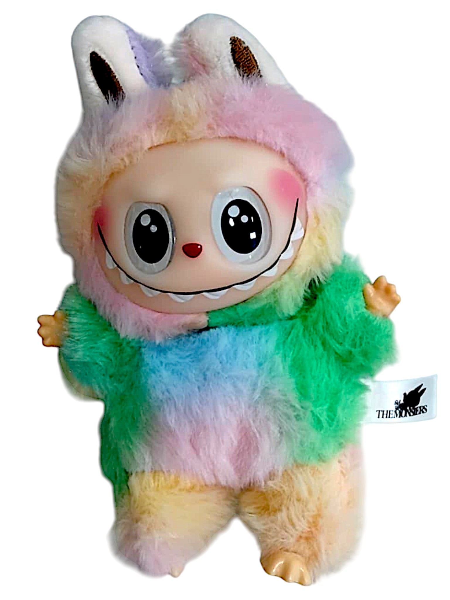 Monsters Lovely Λούτρινο Labubu Πλαστικό Πρόσωπο Sezon 4 1440-77447