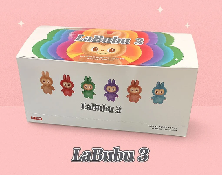 Monsters Lovely Λούτρινο Season3 Πλαστικό Πρόσωπο Have A Seat Vinyl Plush Blind Box 1440-6969S3
