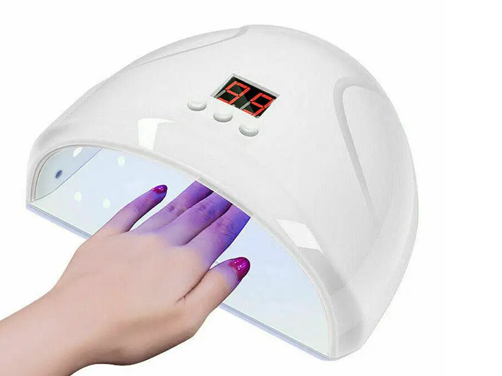 Υβριδικό κιτ λάμπα 12 led uv 12w φρέζα Λευκό