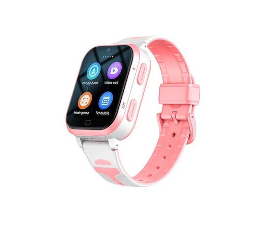 Παιδικό Ρολόι Smartwatch 4G με GPS A73EH Ροζ