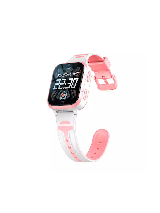 Παιδικό Ρολόι Smartwatch 4G με GPS A73EH Ροζ