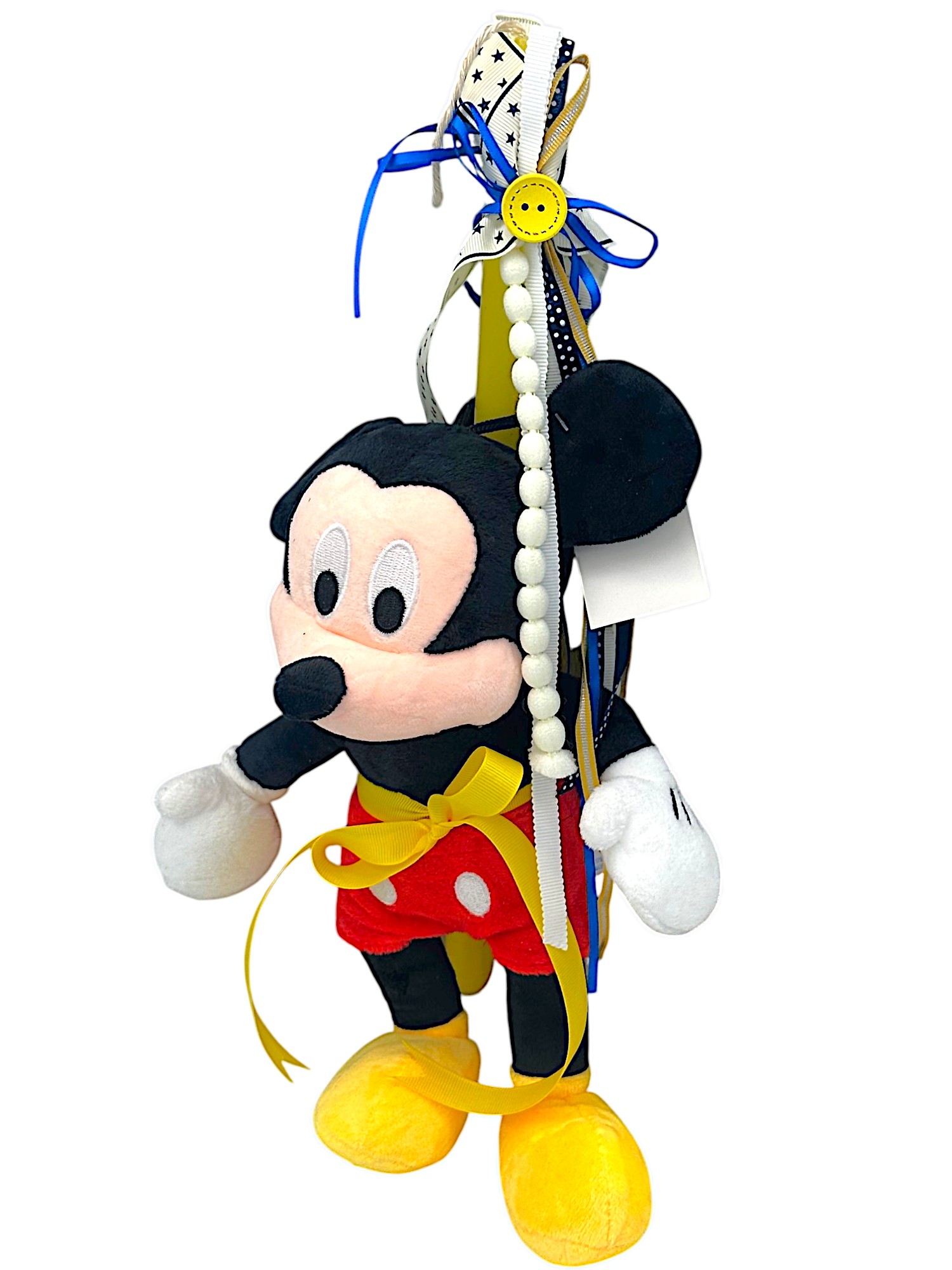 Πασχαλινή λαμπάδα Mohicans Λούτρινο Disney Mickey Mouse 35 εκ. για 3+ Ετών L150 Mickey