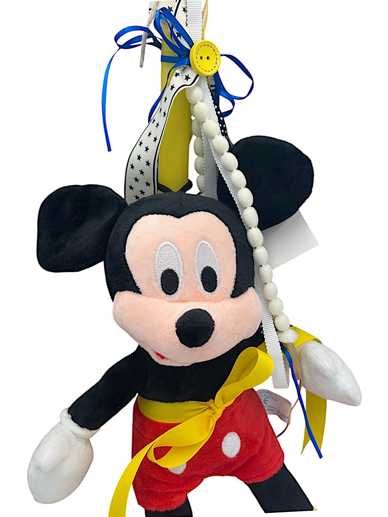 Πασχαλινή λαμπάδα Mohicans Λούτρινο Disney Mickey Mouse 35 εκ. για 3+ Ετών L150 Mickey
