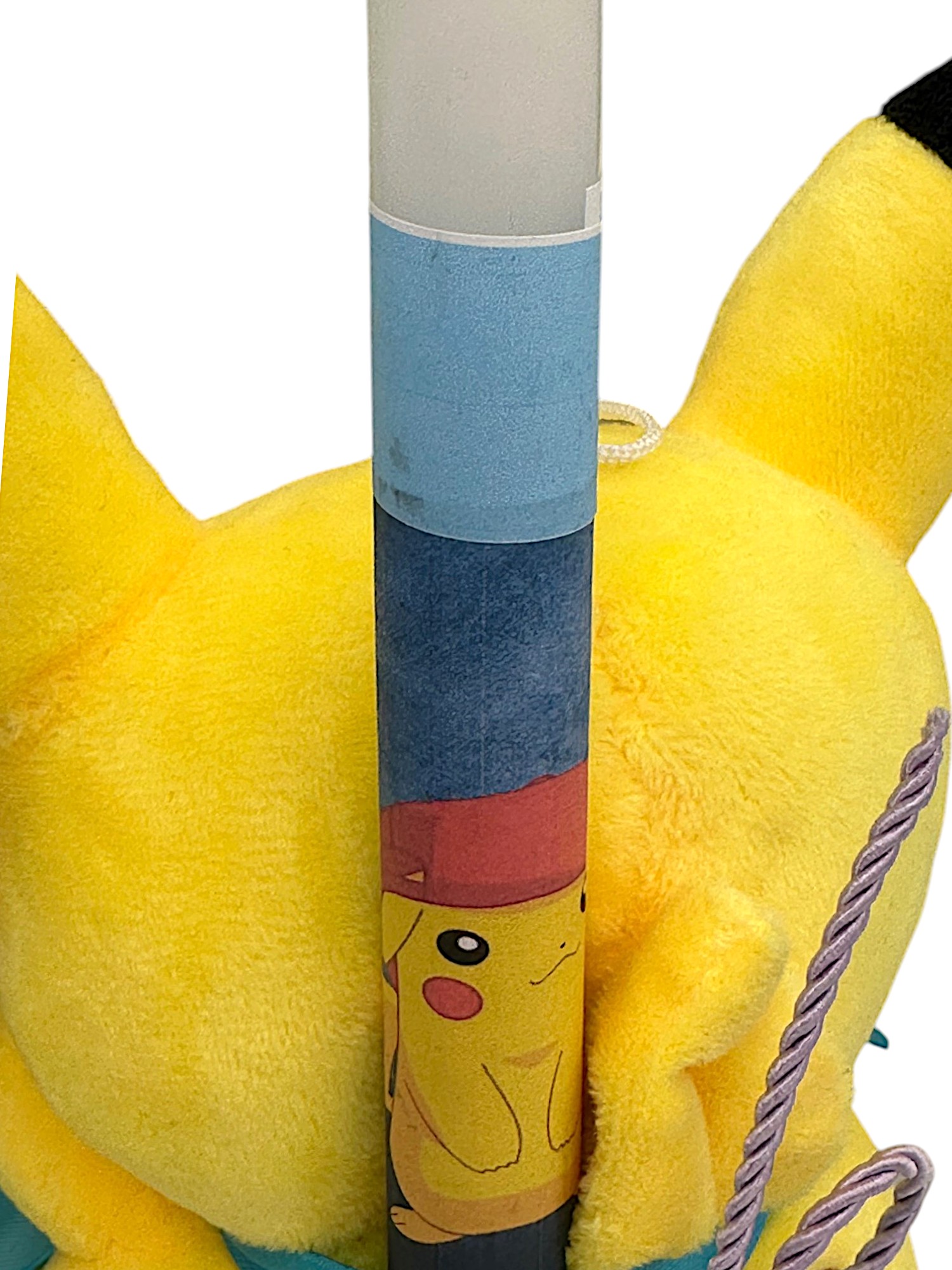 Πασχαλινή λαμπάδα Mohicans με Λούτρινο Pokemon Pikachu 20cm L123 Κίτρινο