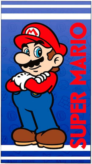 Πετσέτα Θαλάσσης Nintendo Super Mario Bros 140 cm X 70 cm NW1170