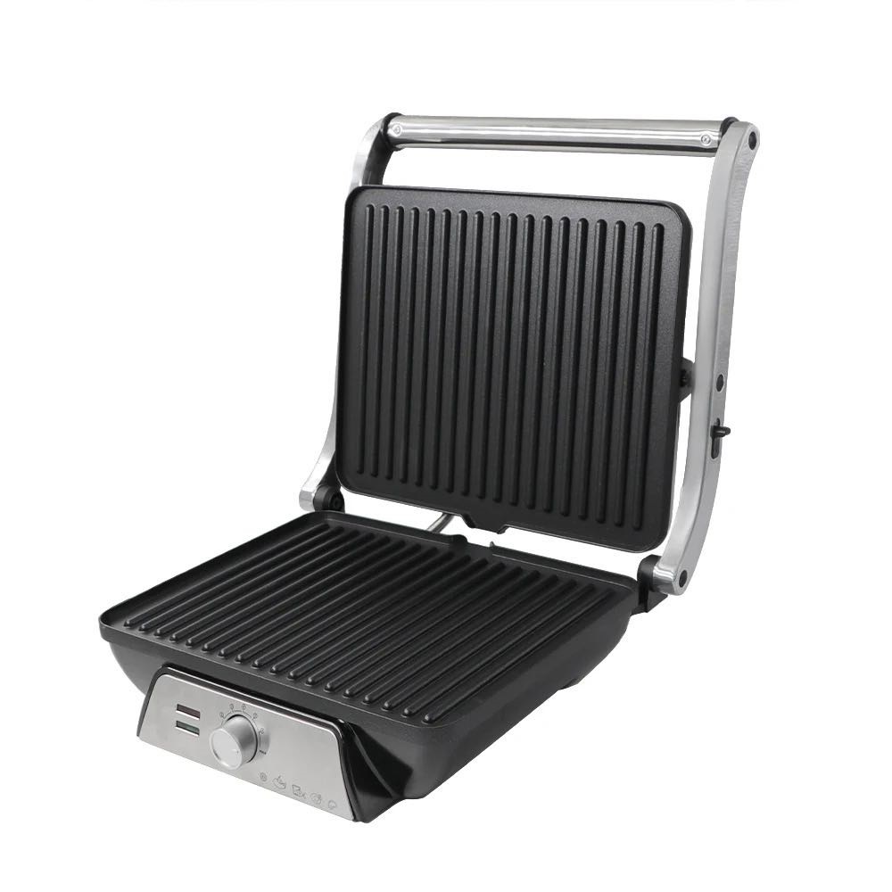 Τοστιέρα για 4 Τοστ & Steak Machine 2000W Raf R-2683 Inox