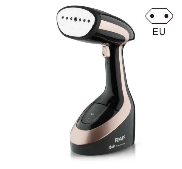 Raf Ατμοκαθαριστής Ρούχων Χειρός 1600W με Δοχείο 300ml R.1158 Μαύρο