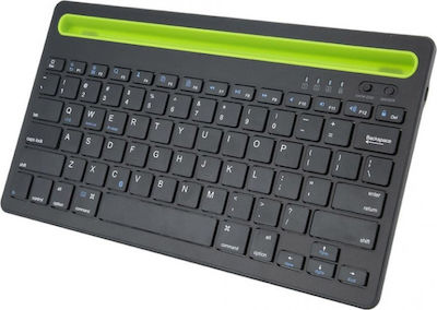 Ασύρματο Bluetooth Πληκτρολόγιο για Tablet και Smartfhone Αγγλικό US RF-2012 Μαύρο