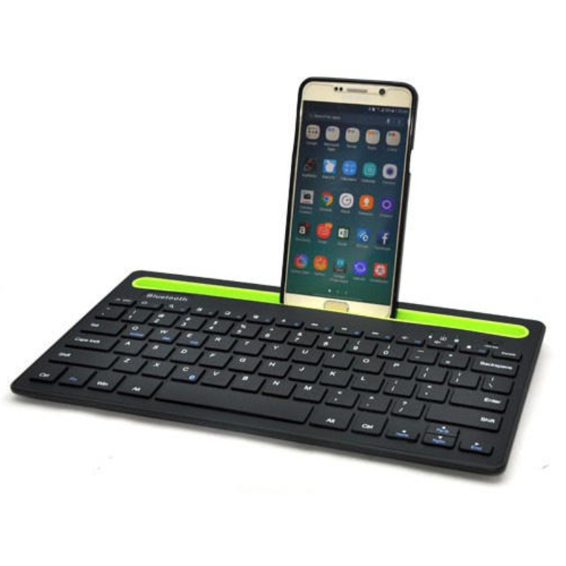 Ασύρματο Bluetooth Πληκτρολόγιο για Tablet και Smartfhone Αγγλικό US RF-2012 Μαύρο