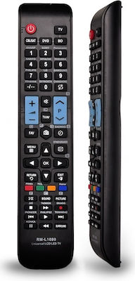 Universal τηλεχειριστήριο για τηλεοράσεις CD-DVD Players και ψηφιακούς δέκτες RM-L1080 Μαύρο