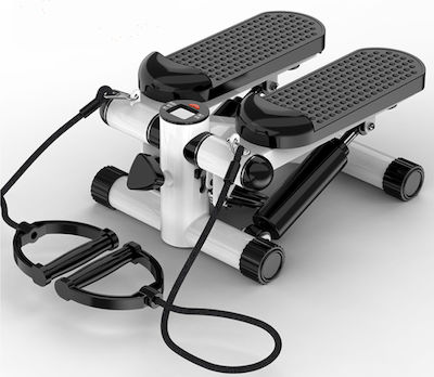 Clever Mini Stepper με Λάστιχα Εκγύμνασης Ryd-006 Λευκό