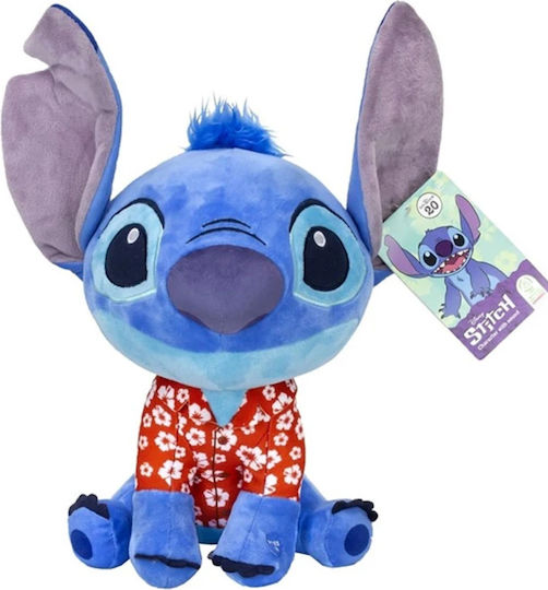 Sambro Λούτρινο Disney Stitch Hawaiian με Ήχο 40cm 1440-DSL935014