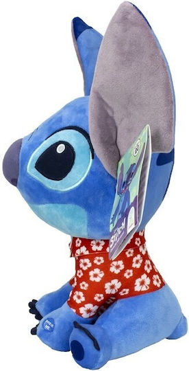 Sambro Λούτρινο Disney Stitch Hawaiian με Ήχο 40cm 1440-DSL935014