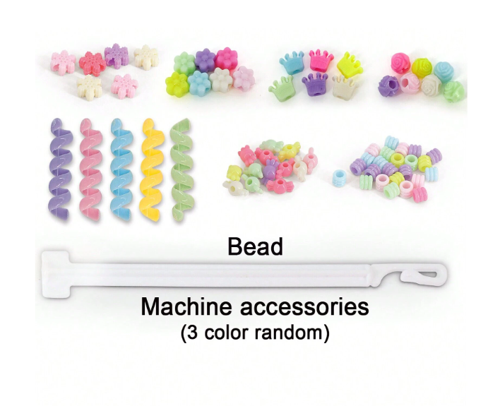 Σετ παιχνιδιού για πλεξούδα μαλλιών Set Styling Hair Stylist Accessories 917