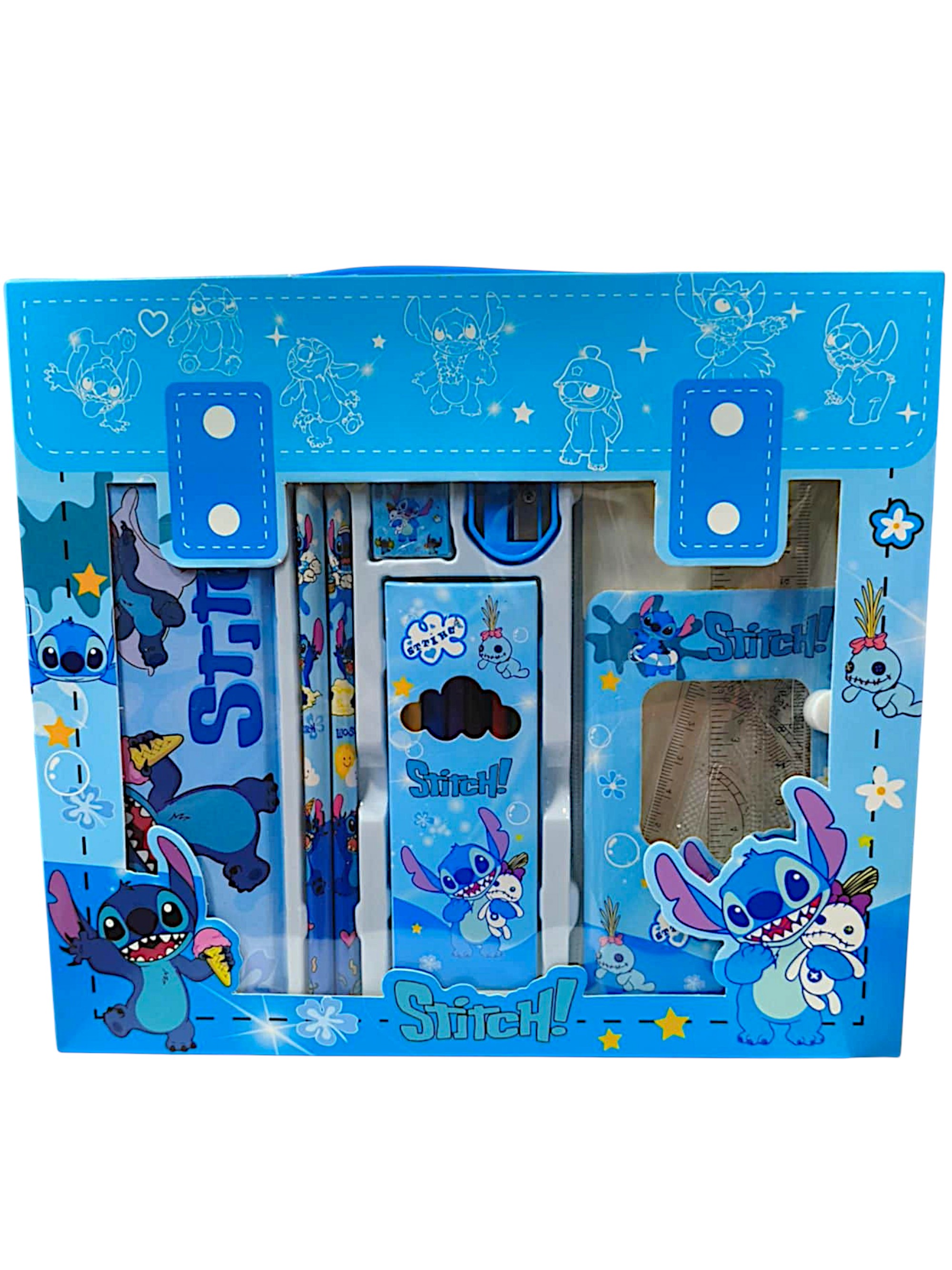 Σετ Σχολικών Stitch 6 σε 1 σε κουτί δώρου 23966-12-1
