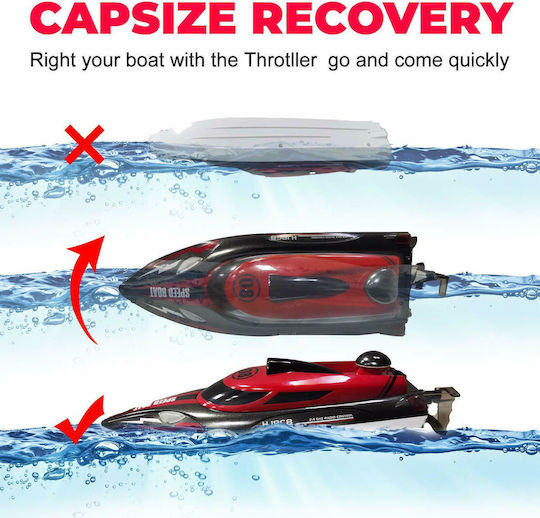 Speedboat HJ808 Τηλεκατευθυνόμενο Σκάφος 14+ HJ-808 Κόκκινο
