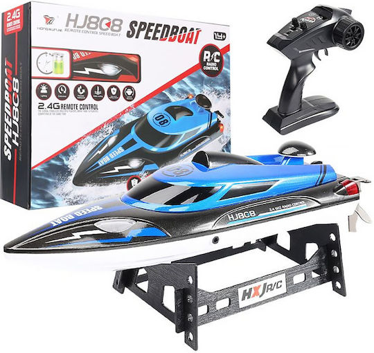 Speedboat HJ808 Τηλεκατευθυνόμενο Σκάφος 14+ HJ-808 Μπλε