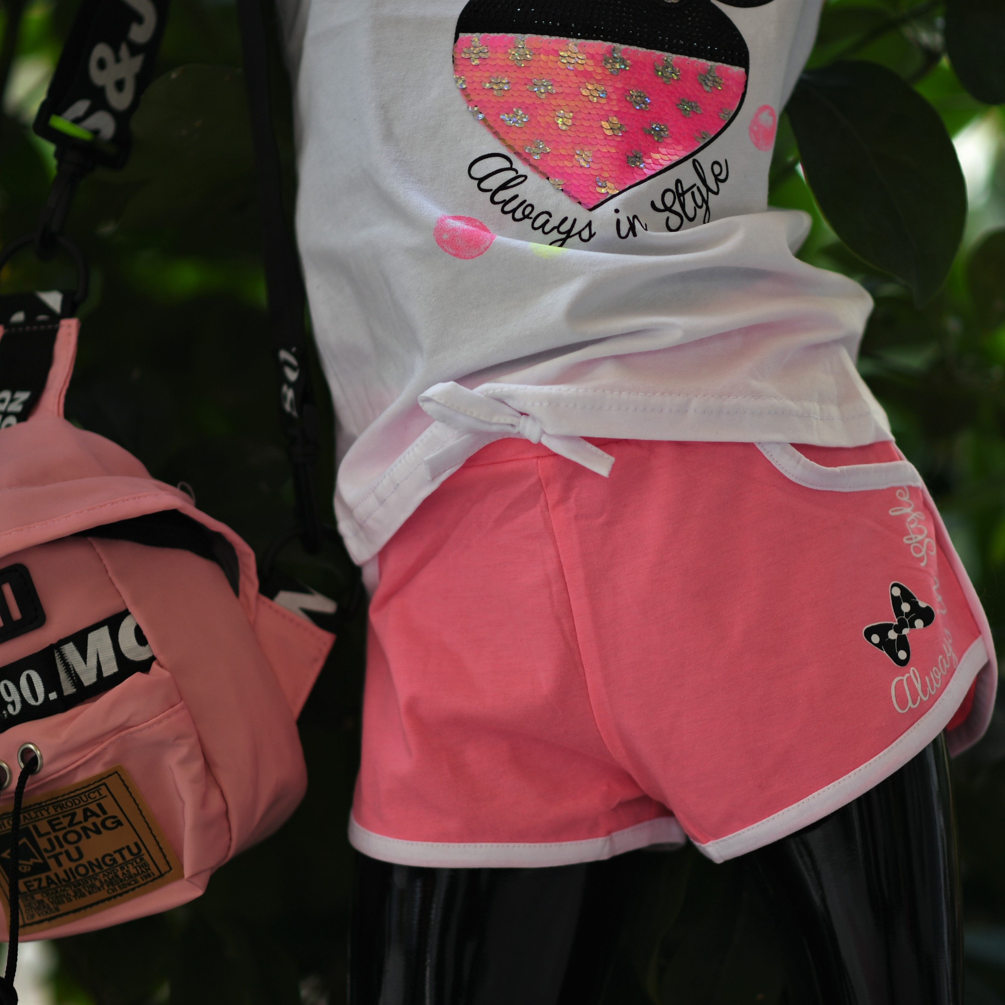ΠΑΙΔΙΚΟ ΣΕΤ ΓΙΑ ΚΟΡΙΤΣΙ MICKEY MOHICANS SR-069.PINK