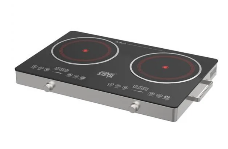 Φορητή Διπλή Επαγωγική Εστία Μαγειρικής 1800W Winning star ST-9676