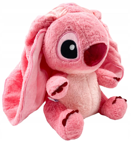 Stitch Λούτρινο παιχνίδι τύπου βελονιάς, απαλό και βελούδινο 20 cm 1440-280 Ροζ
