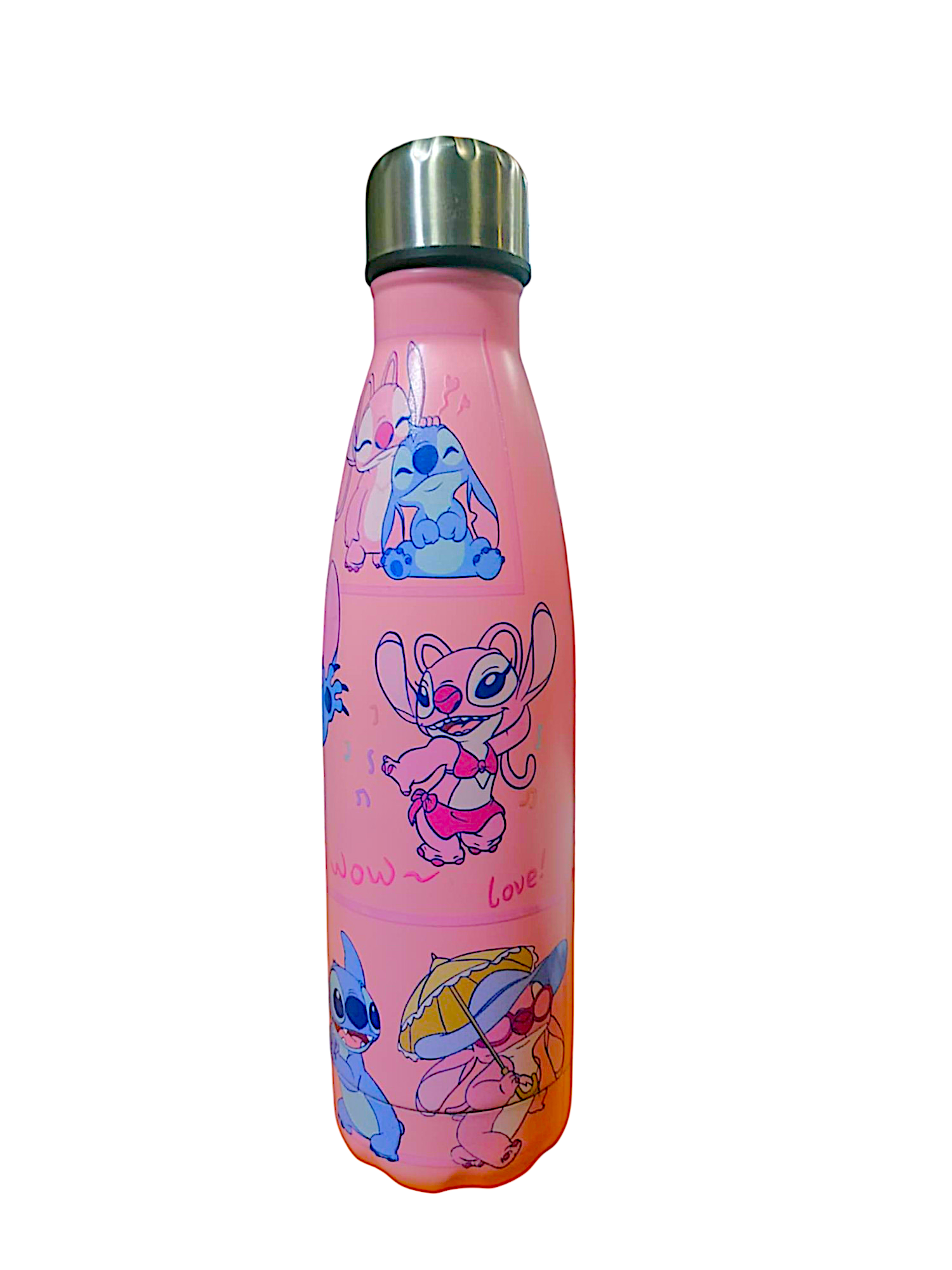 Stitch Θερμός παγούρι Ζεστό Κρύο 500ml 6856-13-1 Ροζ