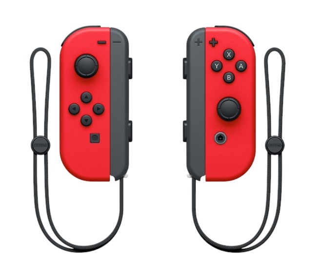 Συμβατό με Nintendo Switch Ασύρματο χειριστήριο Joy-con (l)/(r) Gamepad συμβατό με Bluetooth Joystick παιχνιδιών 17539-005 Κοραλί