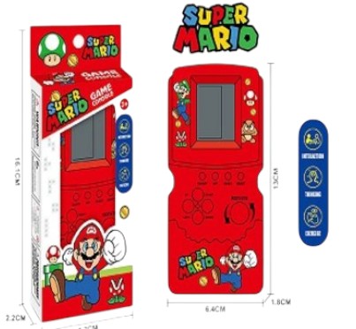 Tetris Super Mario Game Ηλεκτρονική Παιδική Κονσόλα Χειρός για 3+ Ετών 8803 Super Mario