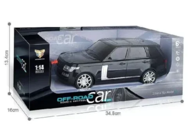 Τηλεκατευθυνόμενο Τζιπ Off Road με Φως & Χειριστήριο 6895-63 Κόκκινο