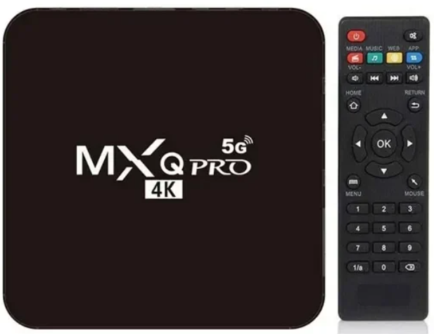 TV Box MX9 4K UHD με WiFi USB 2.0 4GB RAM και 64GB Αποθηκευτικό Χώρο με Λειτουργικό Android MX9 Black