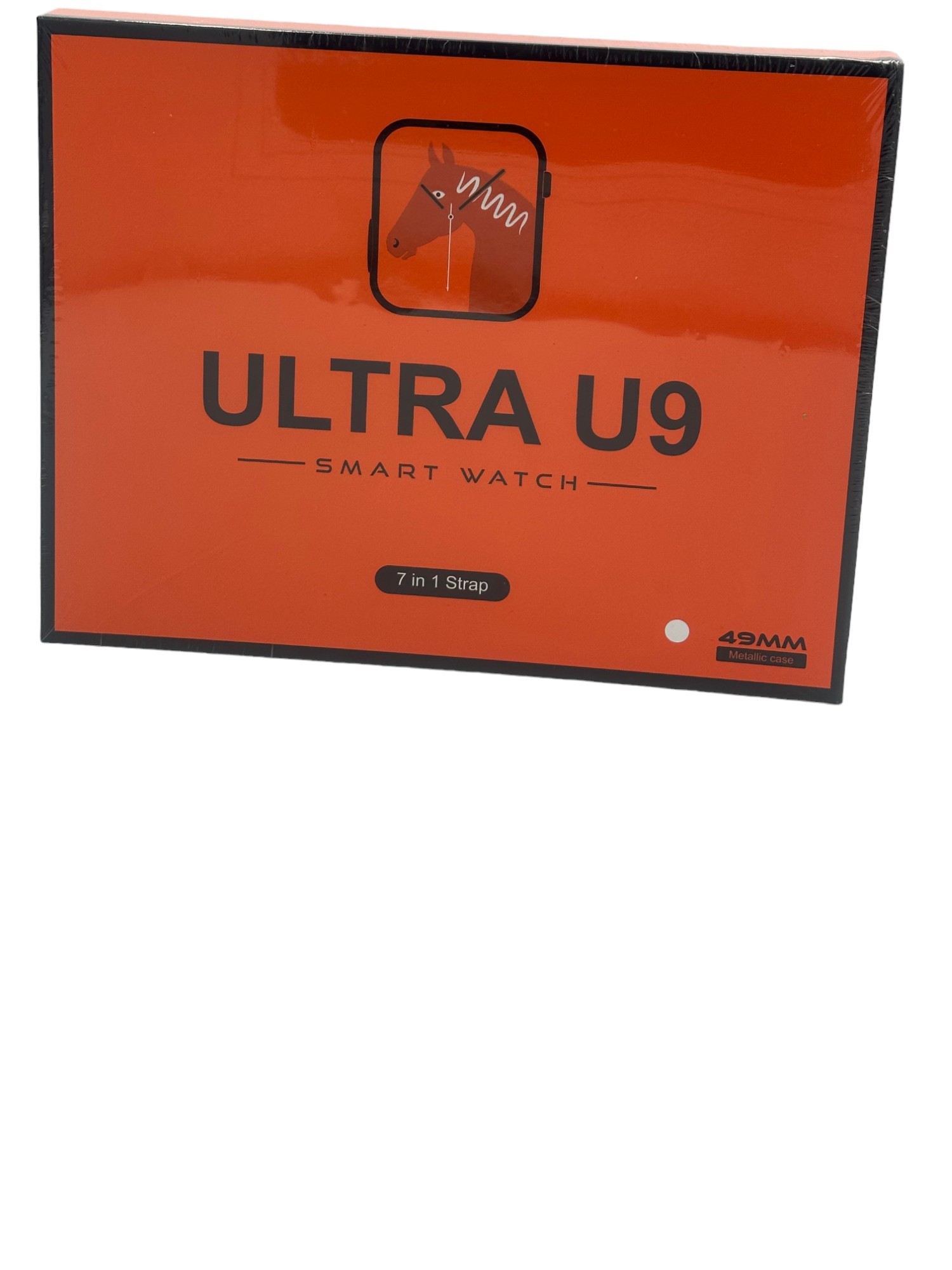 Ultra U9  Smartwatch 7 in 1 Strap Series 9 49mm Screen Λευκό