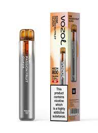 Vozol Neon 800 Kiwi Passion Fruit Guava Ηλεκτρονικό Τσιγάρο μιας Χρήσης 800 Εισπνοών 2ml 20mg