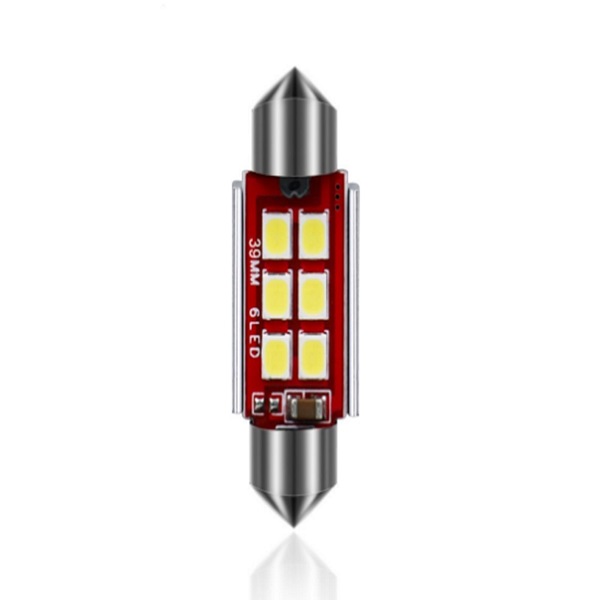 Λάμπα Αυτοκινήτου Canbus LED 6000K Ψυχρό Λευκό 39mm 2τμχ. w15190-2-1