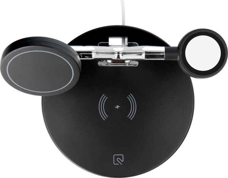 ΑΣΥΡΜΑΤΟΣ ΦΟΡΤΙΣΤΗΣ 3 IN 1 QI PAD 25W  X970 WIRELESS MAGSAFE X-970.ΜΑΥΡΟ