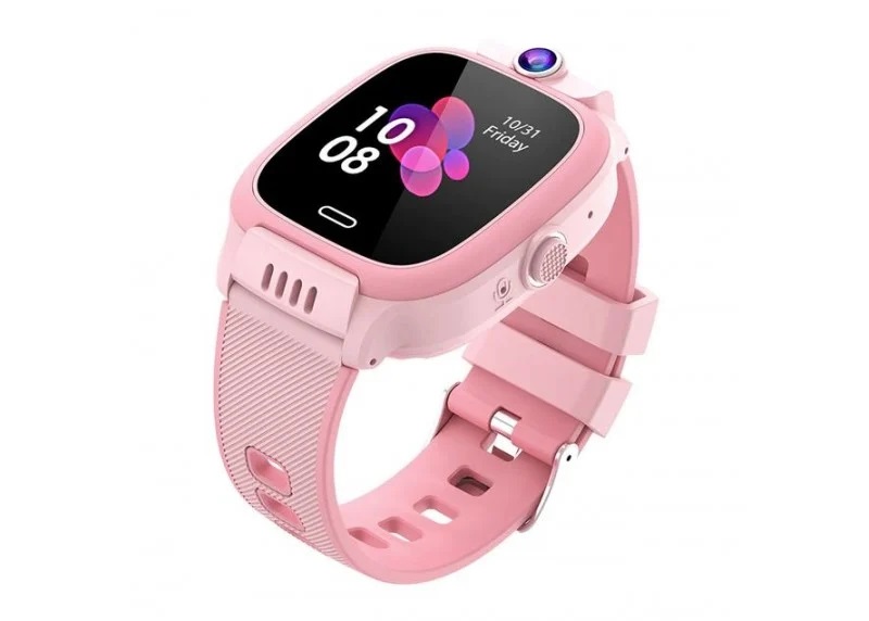 SMARTWATCH ΜΕ ΛΟΥΡΑΚΙ ΑΠΟ ΚΑΟΥΤΣΟΥΚ Y31.ΡΟΖ