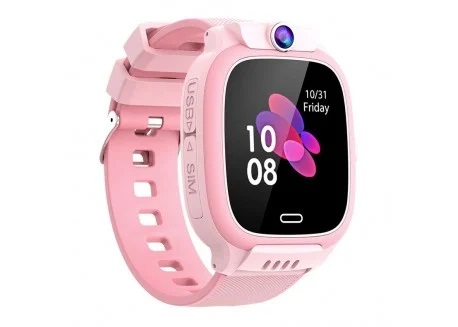 SMARTWATCH ΜΕ ΛΟΥΡΑΚΙ ΑΠΟ ΚΑΟΥΤΣΟΥΚ Y31.ΡΟΖ