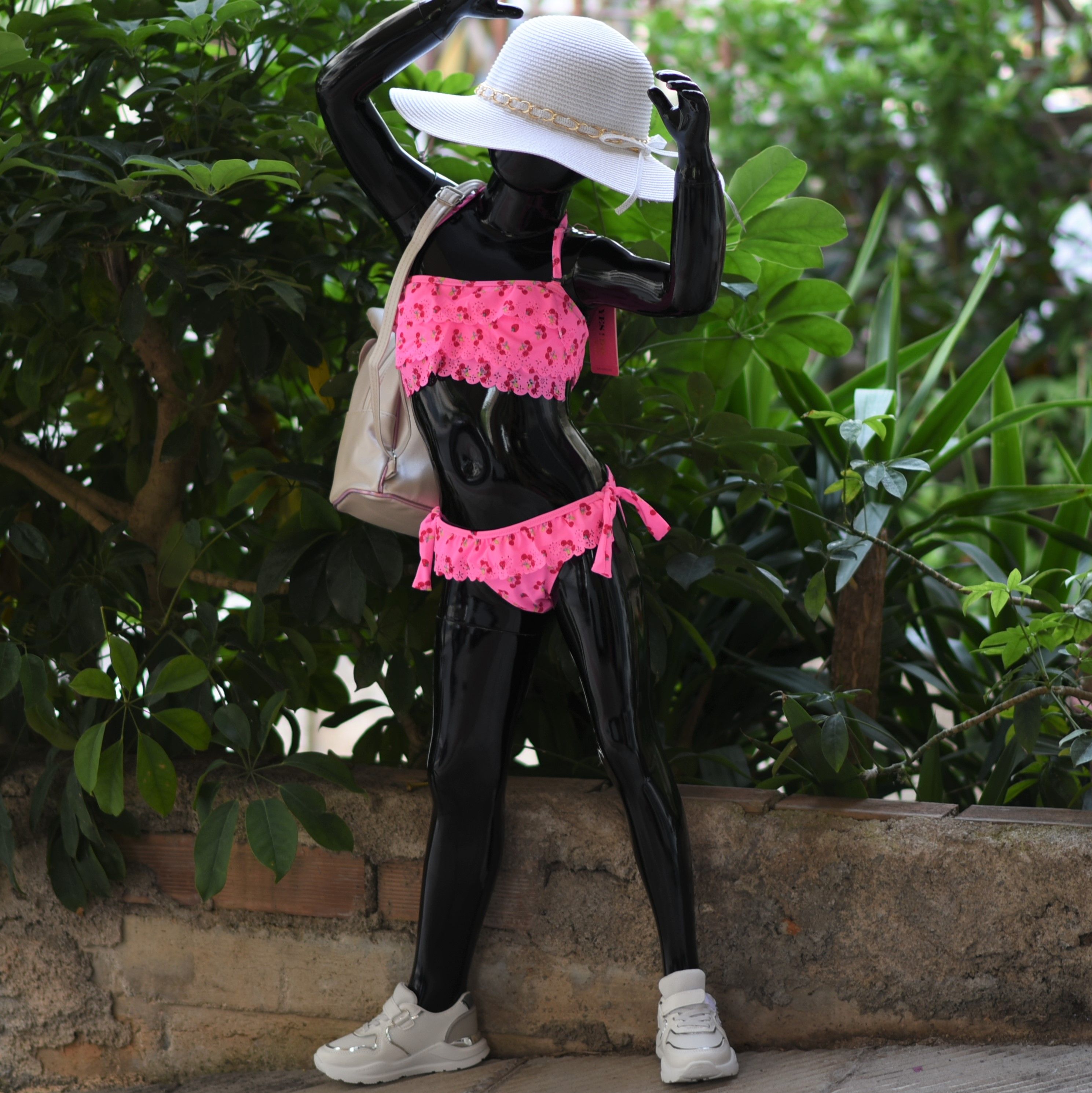 ΠΑΙΔΙΚΟ ΜΑΓΙΟ ΜΠΙΚΙΝΙ MOHICANS YES-027.PINK