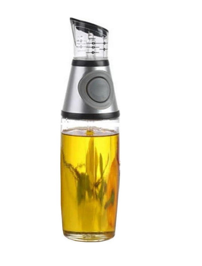 Δοχείο Λαδιού Γυάλινο με Ροή 500ml