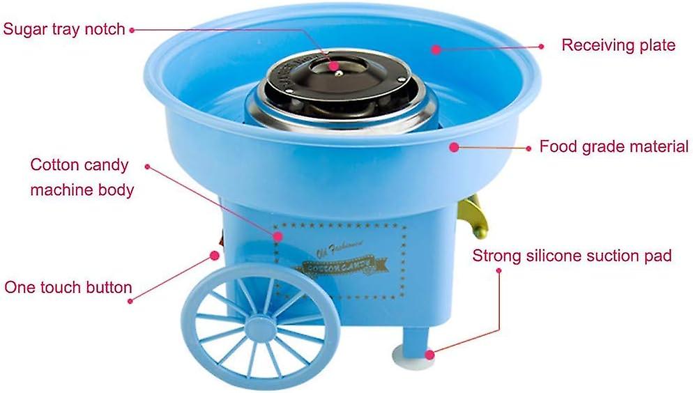 Μηχανή για Μαλλί της Γριάς Cotton Candy Maker YS-4 Μπλε